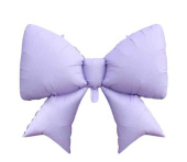 Шар фольга фигура Бант Лиловый 39" 98см АА (упак)