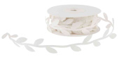 Лента декоративная 2,5х10,97м Изящные листья, Кремовый ДБ