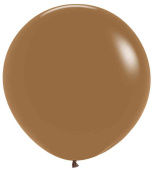 Шар латекс без рисунка 24" Sp пастель 070 Мокко