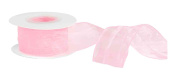 Лента Органза 40х9,14м Нежная грация Розовый ДБ
