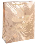 Пакет бумажный M 18х23см Мистер Икс Дизайн №3 Металлик ДБ