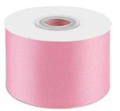 Лента атласная 5х22,85м Розовый ДБ