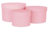 Коробка Цилиндр 20x10см Розовый ДБ
