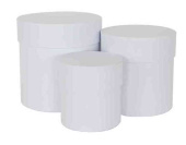 Коробка Цилиндр 13х13см Белый ДБ