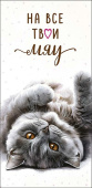 Конверт для денег На все твои Мяу АртД