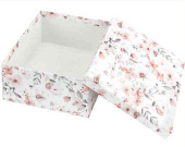 Коробка Квадрат 15х15х9см Нежные цветы Миленд