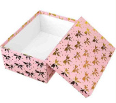 Коробка Прямоугольник 25х18х10см Бантики Миленд