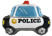 Шар фольга фигура Полицейская машина 28" 71см Fm