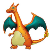 Шар 53" 135 см, фольга, сатин Дракон