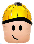 Шар фольга фигура Блоки Мальчик Герой 23" 58см FL (упак)