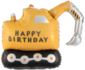 Шар фольга фигура Экскаватор 41" 104см FL