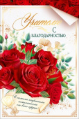 Открытка А5 Учителю с благодарностью ОП