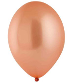 Шар латекс без рисунка 14" Bb металлик 105 091 Экстра Rose Gold Розовое золото (50шт)